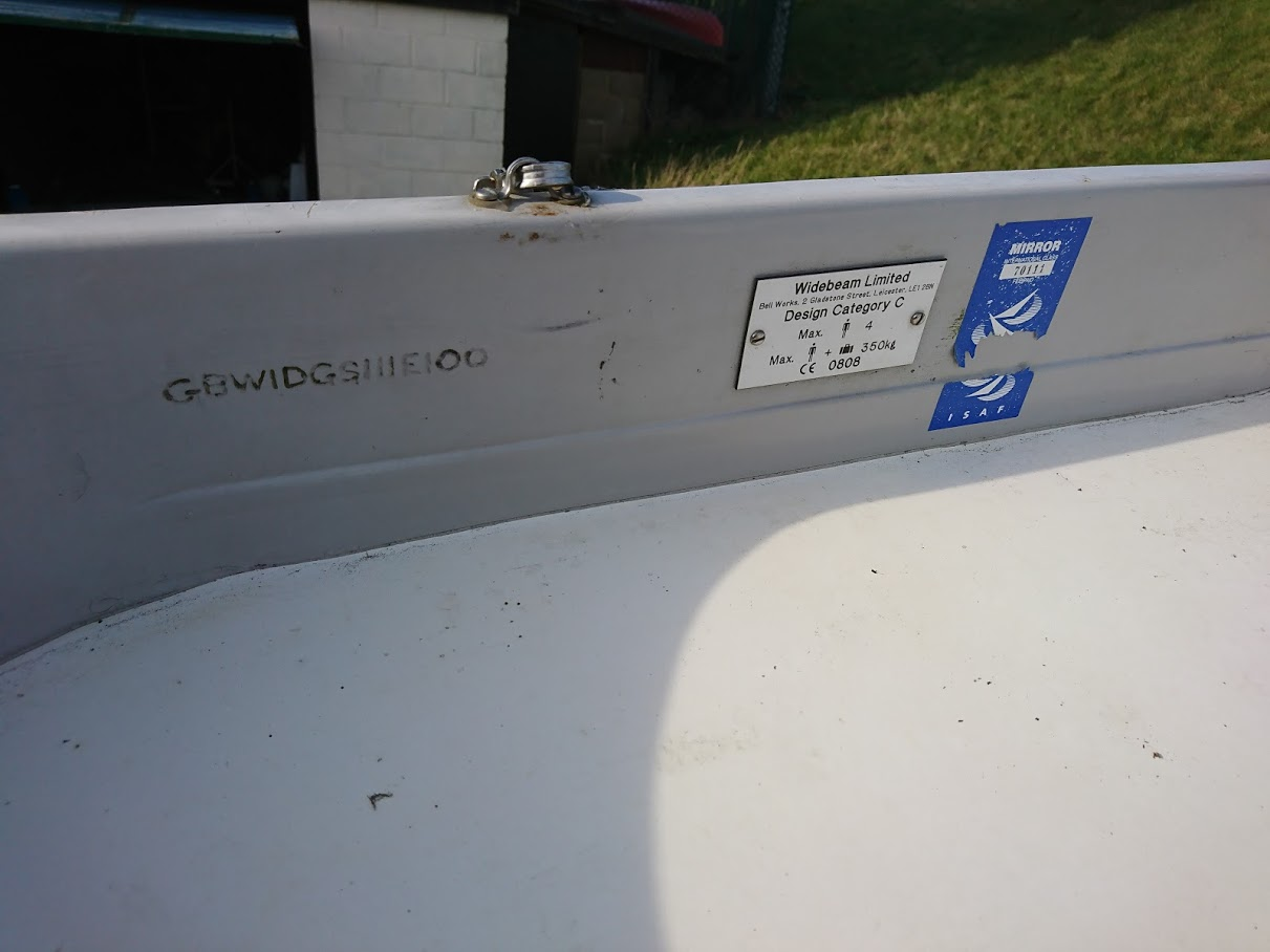 CE Design Category C plaque (70111) Photo 01